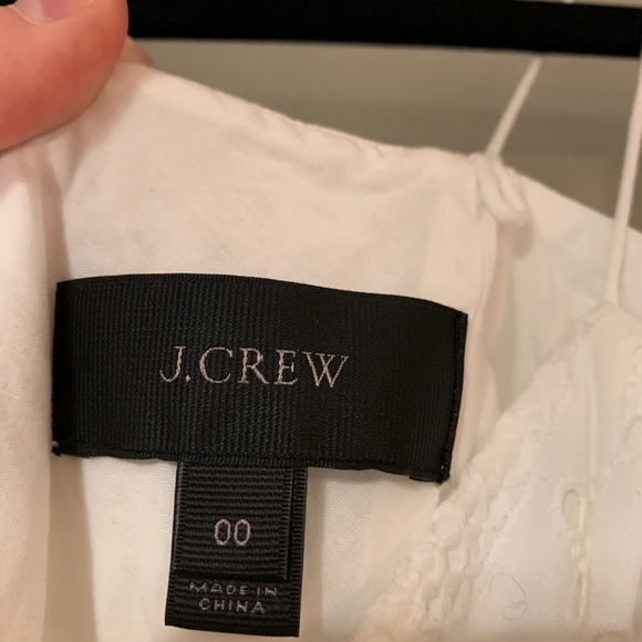 J. CREW White Eyelet Dress - Picture 3 of 9